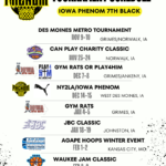 Tournament Schedule 7th Black