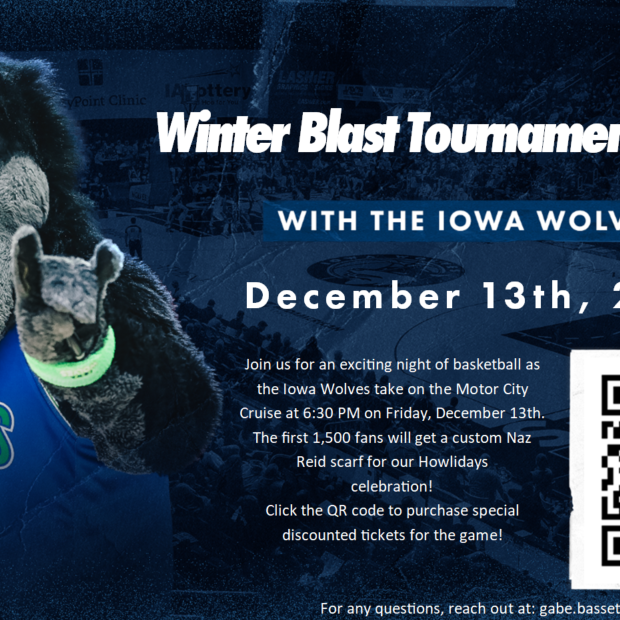 Winter Blast Tournament Flyer